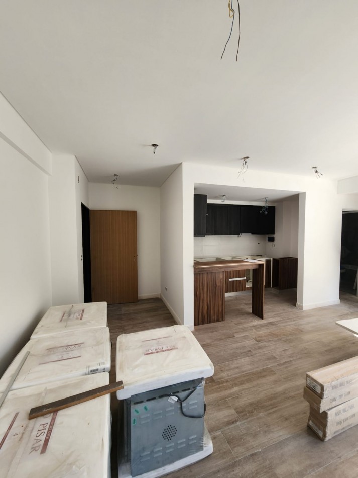 Departamento tres ambientes con patio propio a estrenar- entrega inmediata