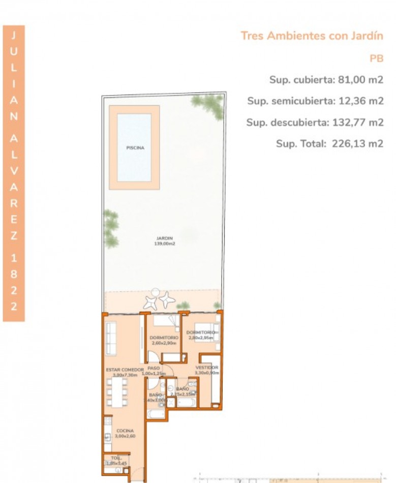PALERMO- Lanzamiento en pozo- Departamento