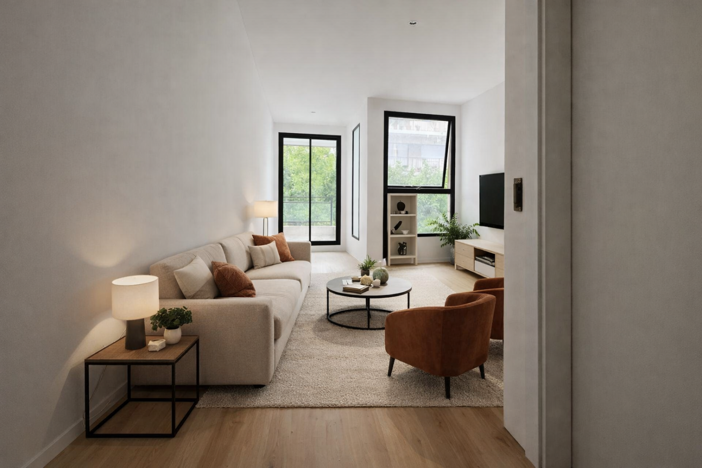 Monoambiente a estrenar en Villa Crespo- entrega inmediata