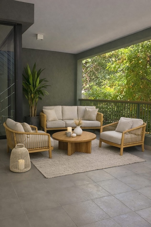 Departamento 3 Ambientes con Amplio Balcon, Gran Terraza y Parrilla + Cochera Cubierta