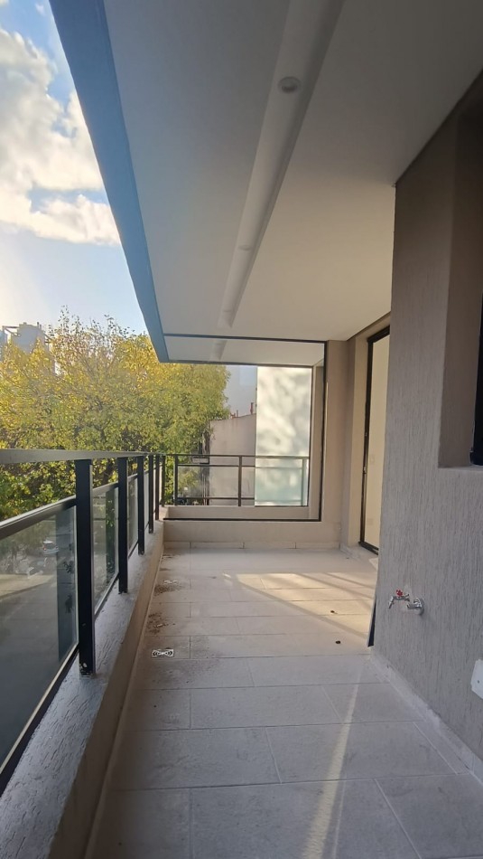 Departamento 2 Ambientes a Estrenar con Balcon al Frente en Villa Crespo