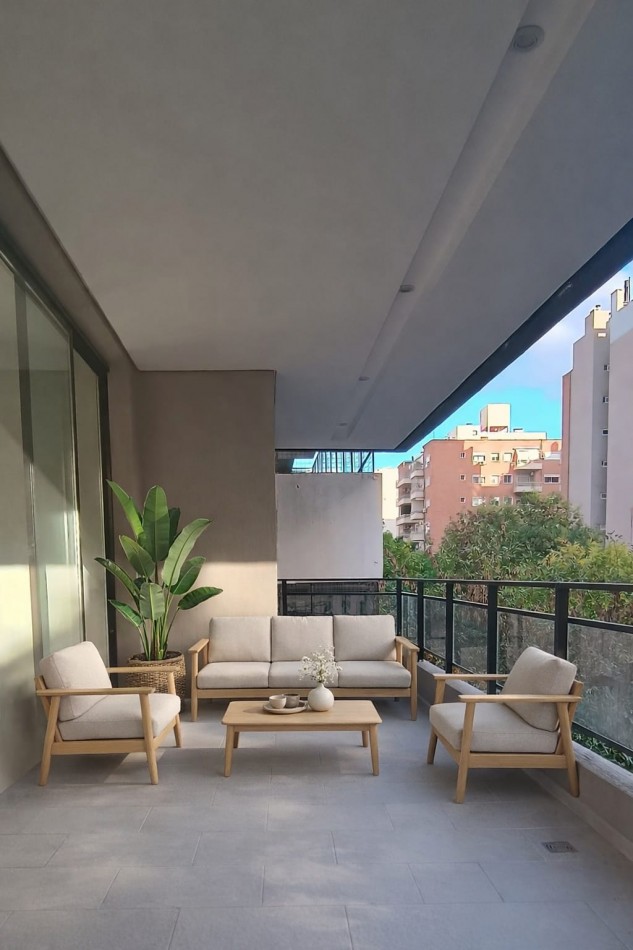 Departamento 2 Ambientes a Estrenar con Balcon al Frente en Villa Crespo