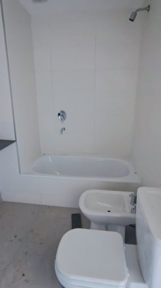 Departamento 2 Ambientes a Estrenar con Balcon al Frente en Villa Crespo
