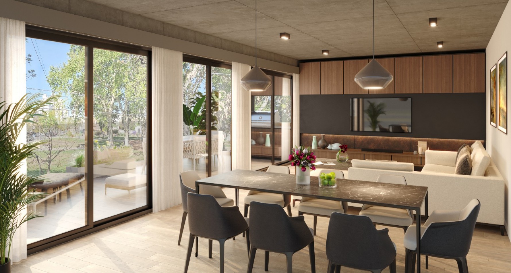 VILLA ORTUZAR- Departamento dos ambientes con patio- Entrega DICIEMBRE 2026