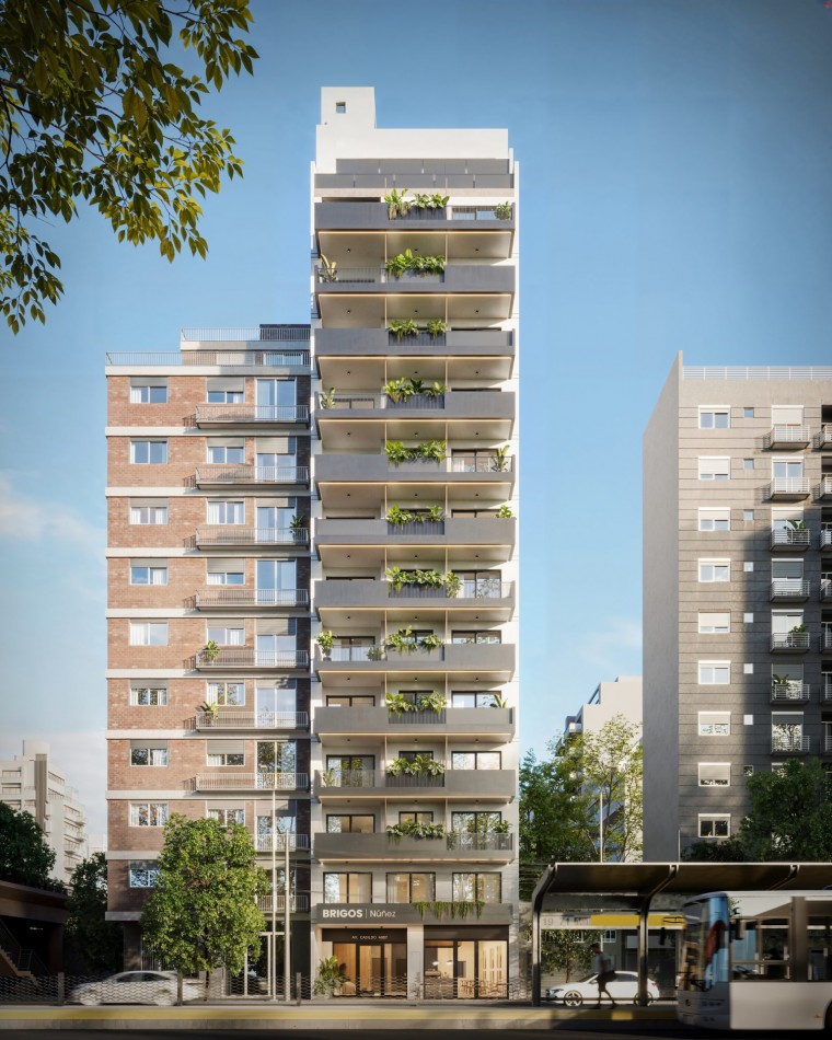Monoambiente en venta en Nuñez piso 1° F