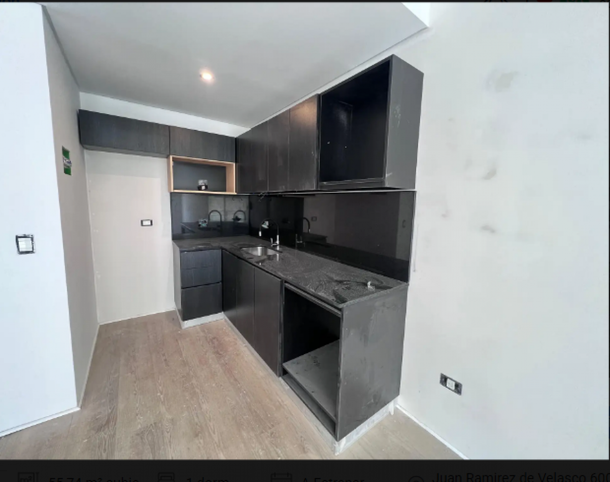 Departamento de dos ambientes a estrenar en Villa Crespo