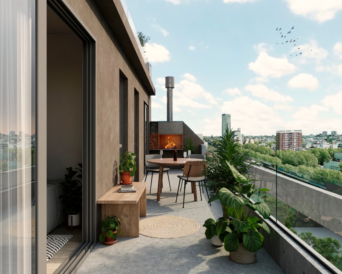 Departamento piso 10° con amenities en pozo en Palermo