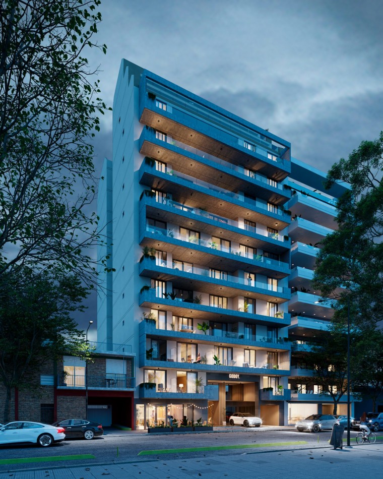 Departamento piso 10° con amenities en pozo en Palermo