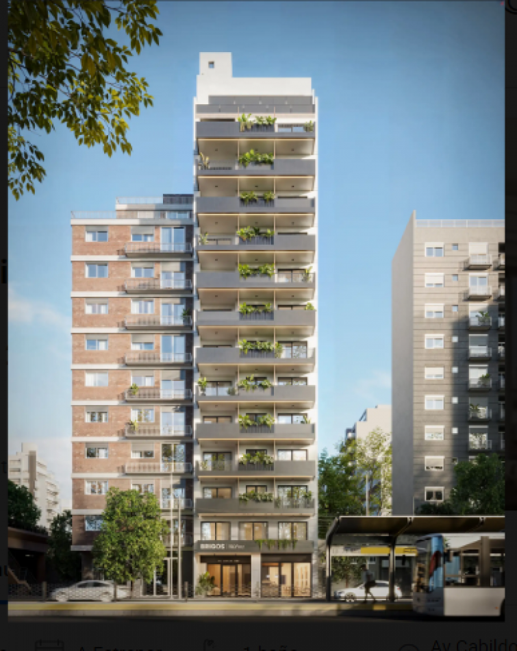 Departamento 2 ambientes en venta en Nuñez piso14°A ULTIMO PISO CON TERRAZA PROPIA
