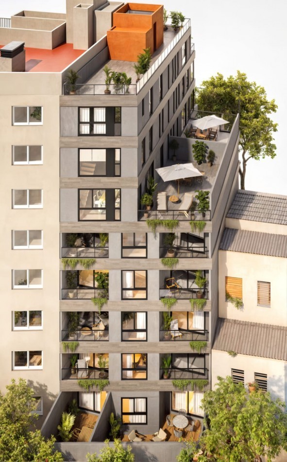 Departamento dos ambientes con terraza- Entrega marzo 2026