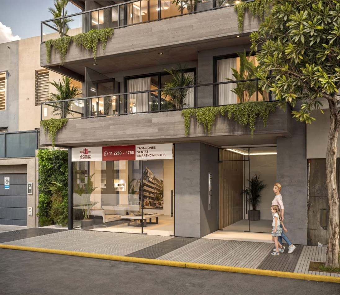 Departamento dos ambientes con terraza- Entrega marzo 2026