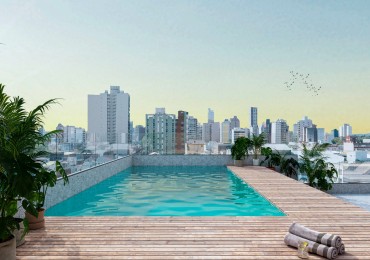 Departamento piso 10° con amenities en pozo en Palermo