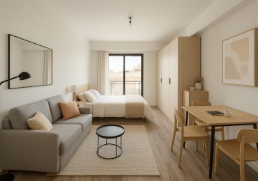 DEPARTAMENTO MONOAMBIENTE EN ALQUILER 