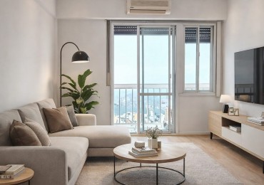 Departamento en Caballito de 2 Ambientes en Piso 25 con Vista Panoramica - Apto Credito